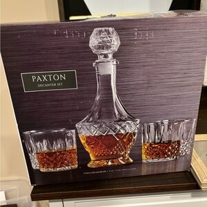 Whiskey decanter set